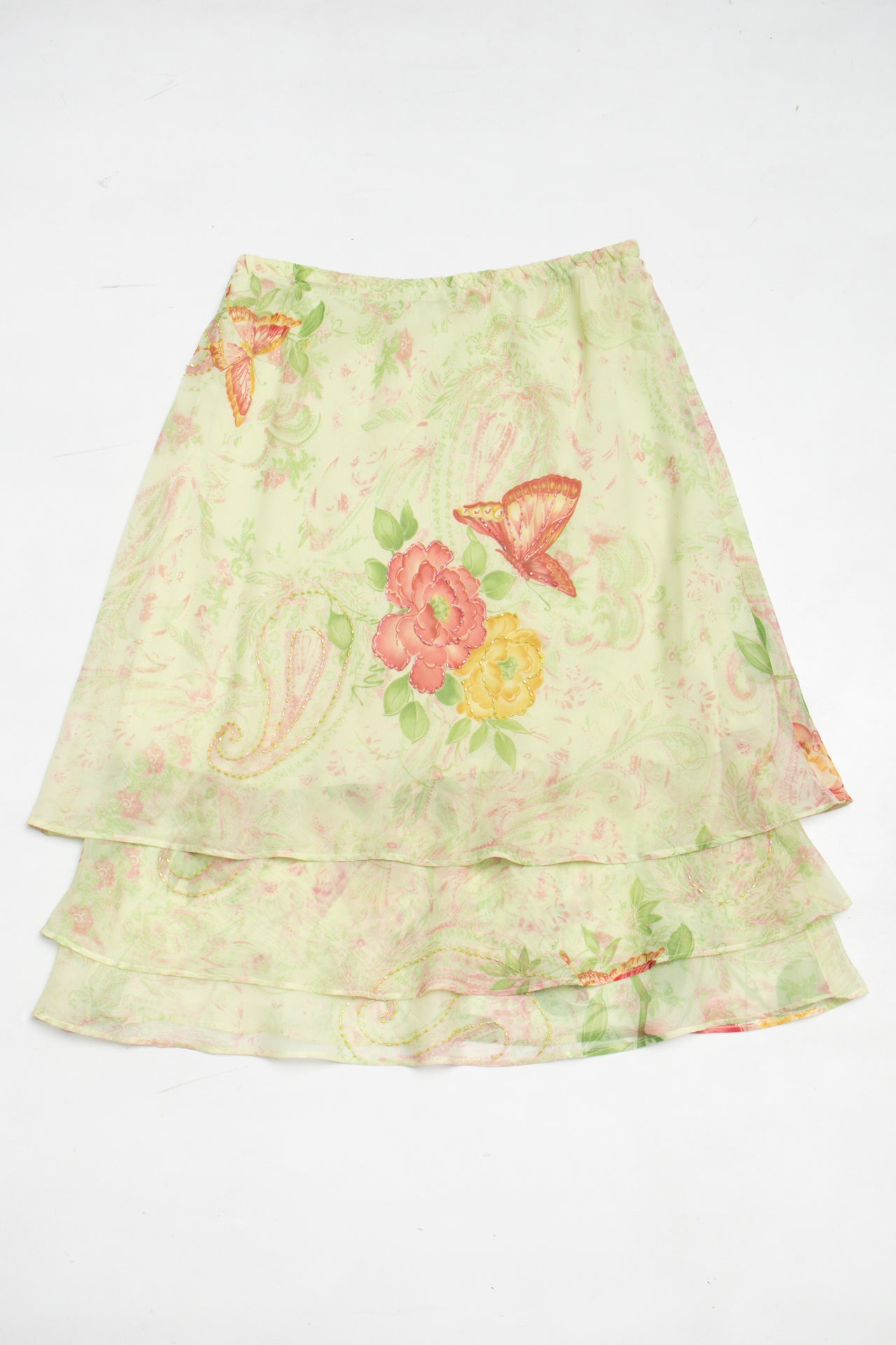#154 Skirt Yellow | c. 197 | Size 6/8