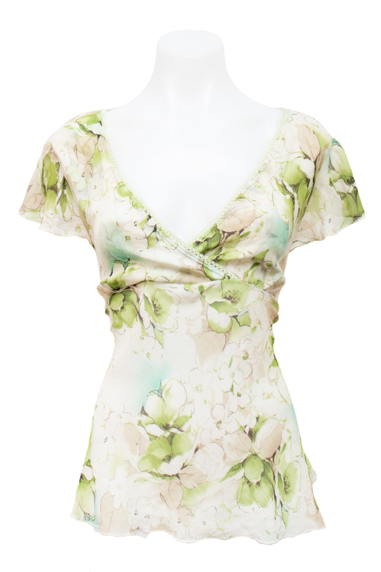 #51 Libian Cami Top Green | c. 198 | Size 12