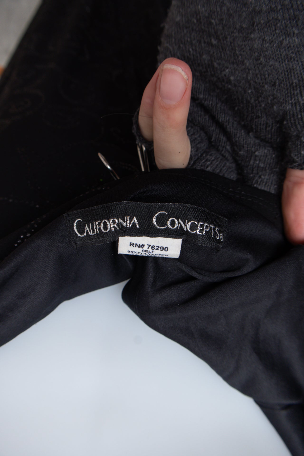 #155 California Concepts Camisole Black | c. 192 | Size 12