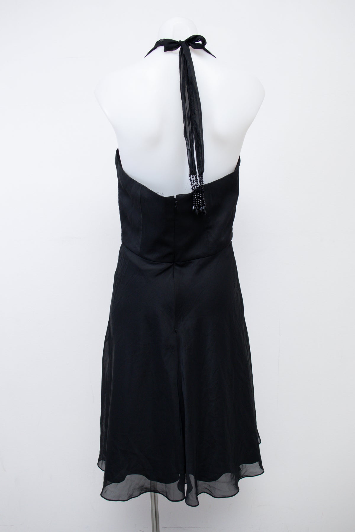 #129 Motrell Maxie Halter Top Black | c. 207 | Size 8