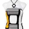 #002 Halter Top White | c. | Size 8