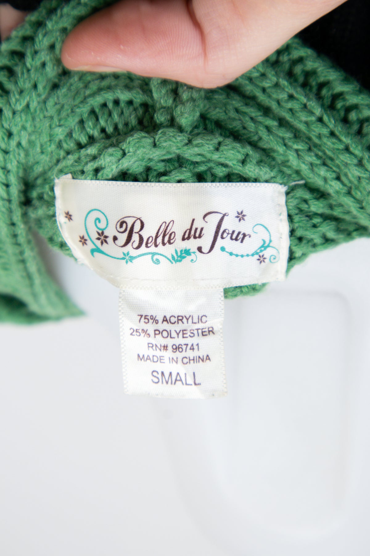 #112 Belle Du Jour Camisole Top Green | c. 207 | Size 8