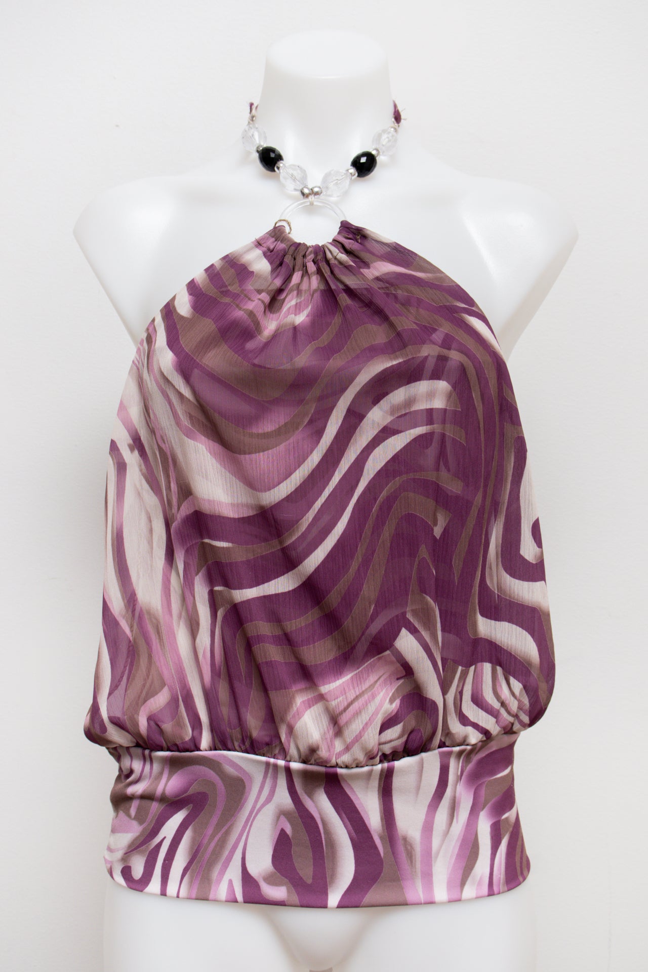 #15 Halter Top Purple | c. 190 | Size 8