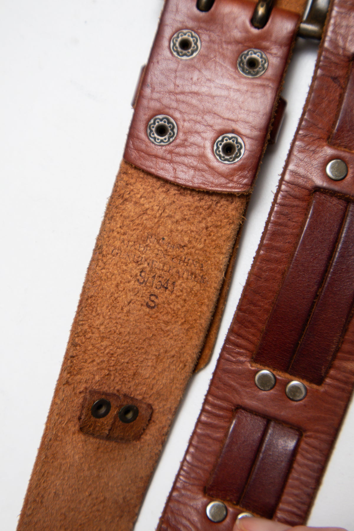 #144 Belt Brown | c. 209 | Size
