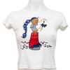 #083 T-shirt White | c. 202 | Size 8