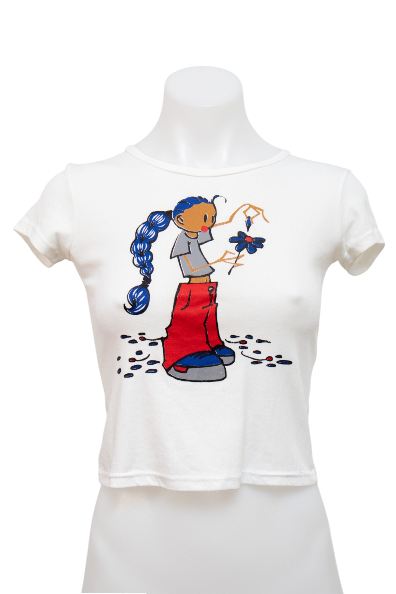 #083 T-shirt White | c. 202 | Size 8