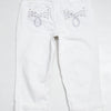 #077 Earl Jean Capris White | c. 209 | Size 6