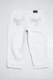 #077 Earl Jean Capris White | c. 209 | Size 6