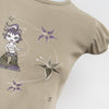 #74 C.d.f. Caphore Style T-shirt Beige | c. 193 | Size 4/6