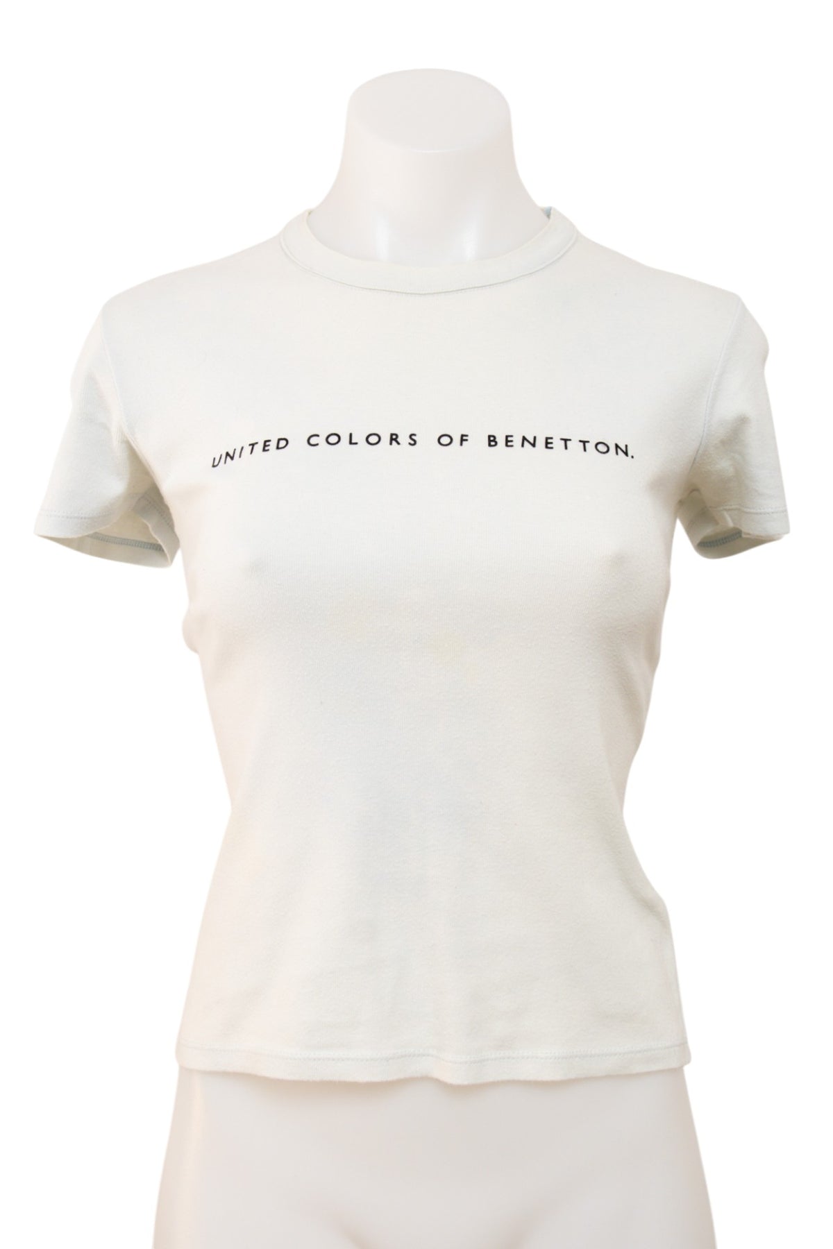 #065 United Colors Of Benetton T-shirt White | c. | Size 8