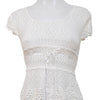 #152 Say What Cami Top White | c. 206 | Size 12