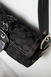 #198 Coach Bag Black | c. 210 | Size