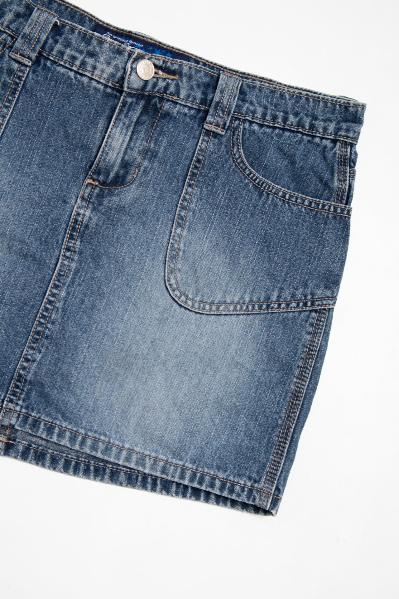#158 Tyte Mini Skirt Blue | c. 203 | Size 10