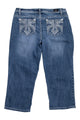 #112 Earl Jeans Capris Blue | c. 209 | Size 10