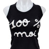 #41 Jen's Tank Top Black | c. 191 | Size 8