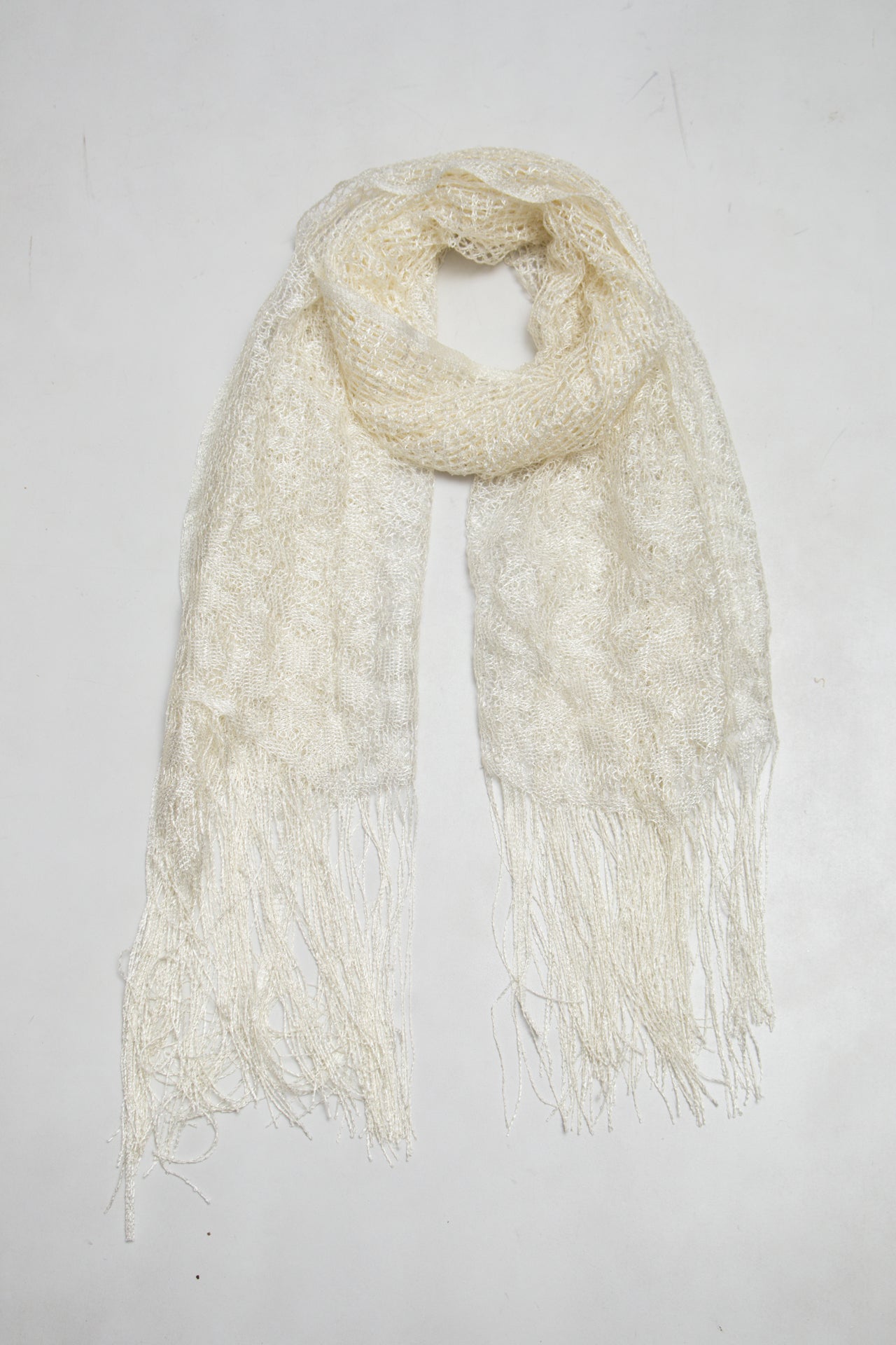#164 Scarf White | c. 204 | Size