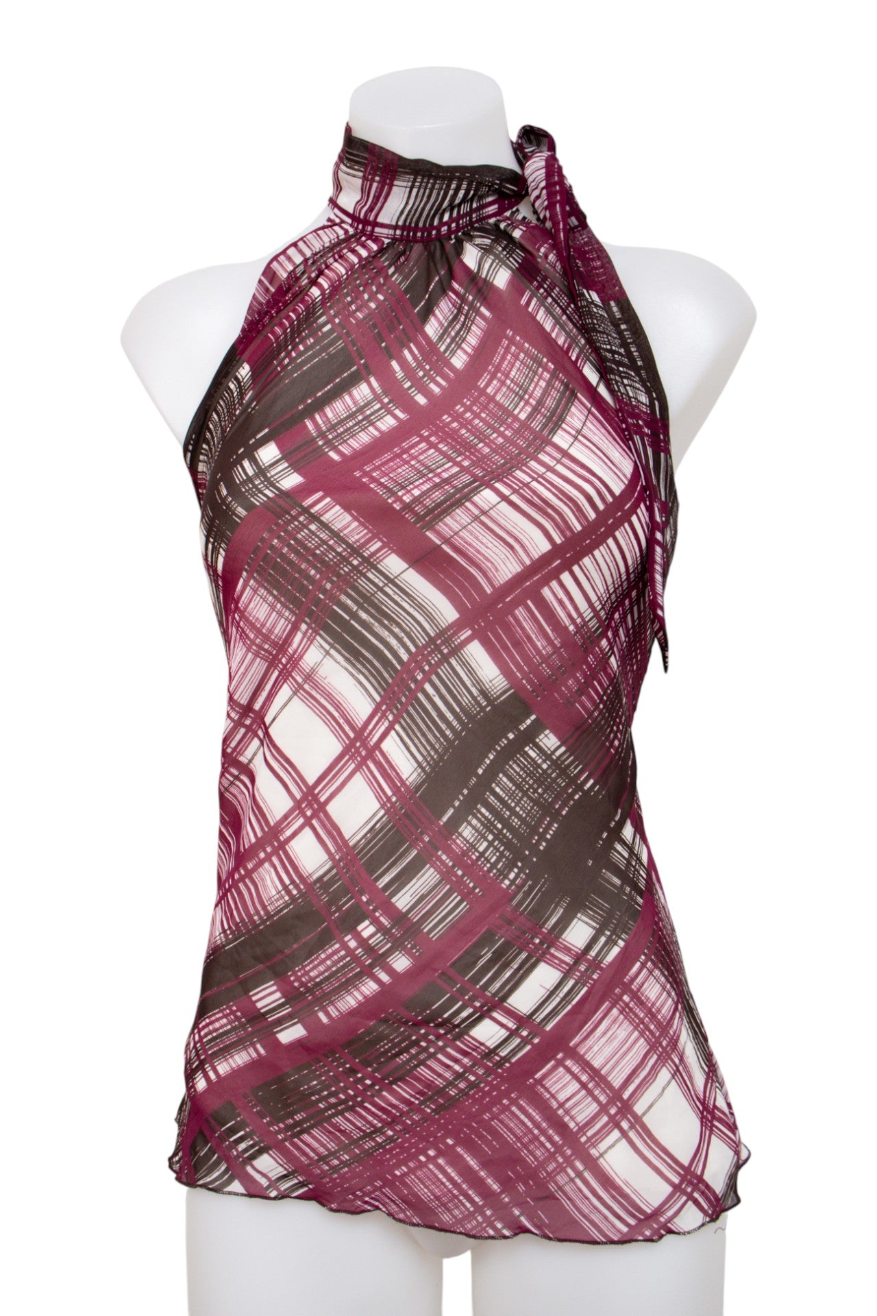 #116 Heart Soul Halter Top Purple | c. 206 | Size 8