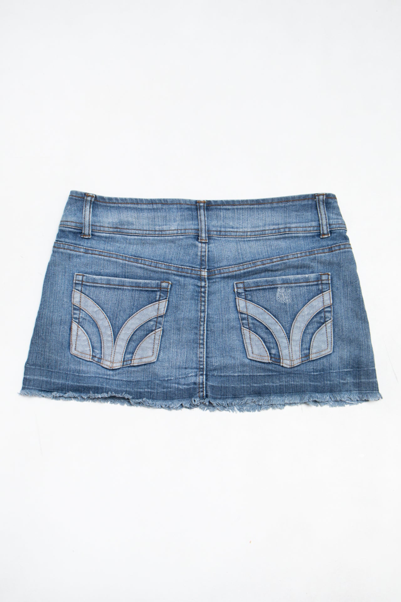 #182 Deuce Jeans Denim Mini Skirt Blue | c. 199 | Size 8