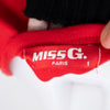 #086 Miss G. Paris T-shirt Red | c. 207 | Size 8