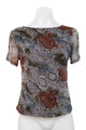 #099 Donna Gray T-shirt Brown | c. | Size 8