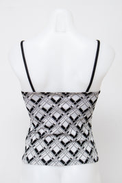 #112 Johnny Was Cami Black | c. 213 | Size 8