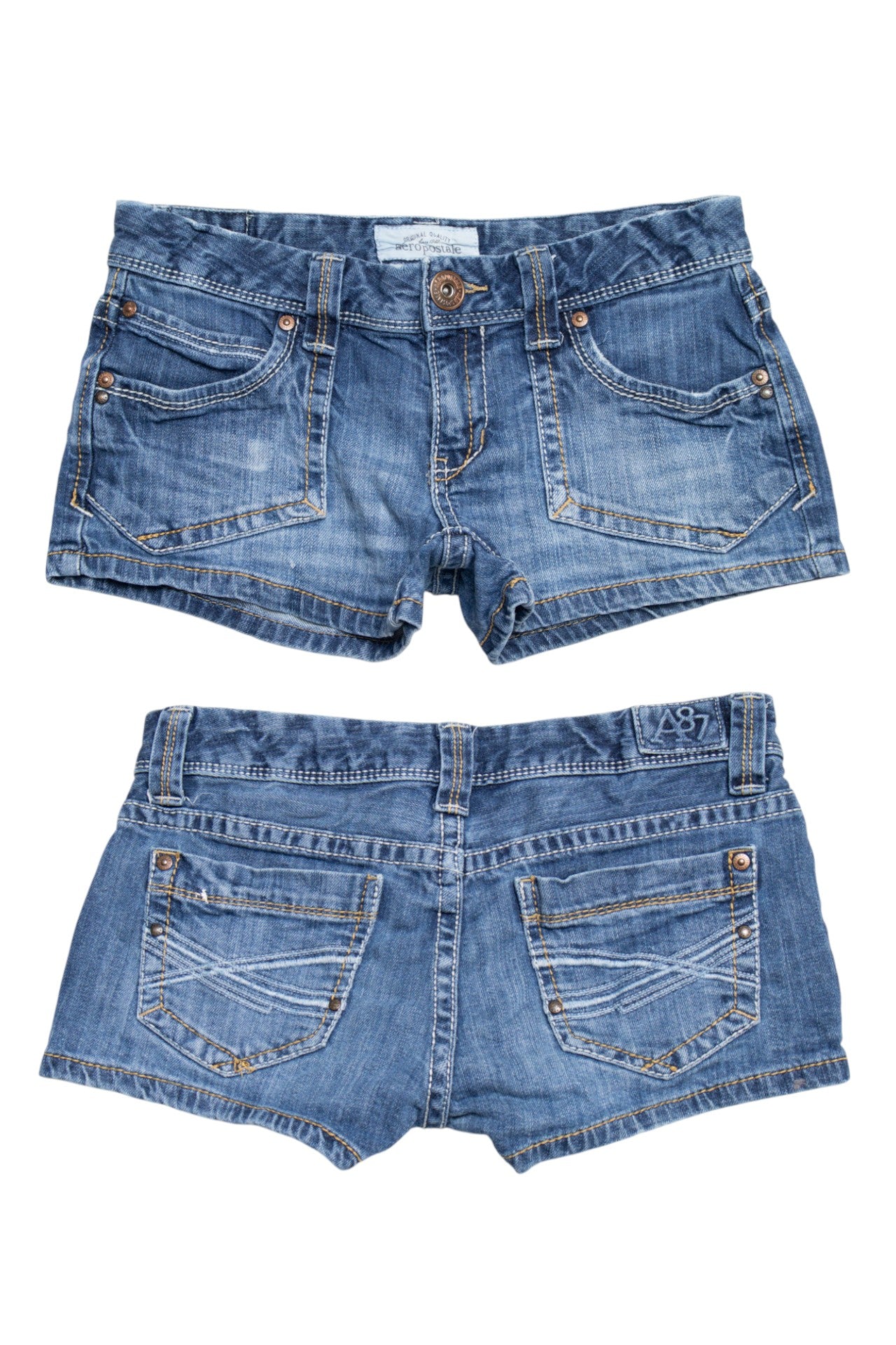 #126 Aeropostale Booty Short Blue | c. 210 | Size 6