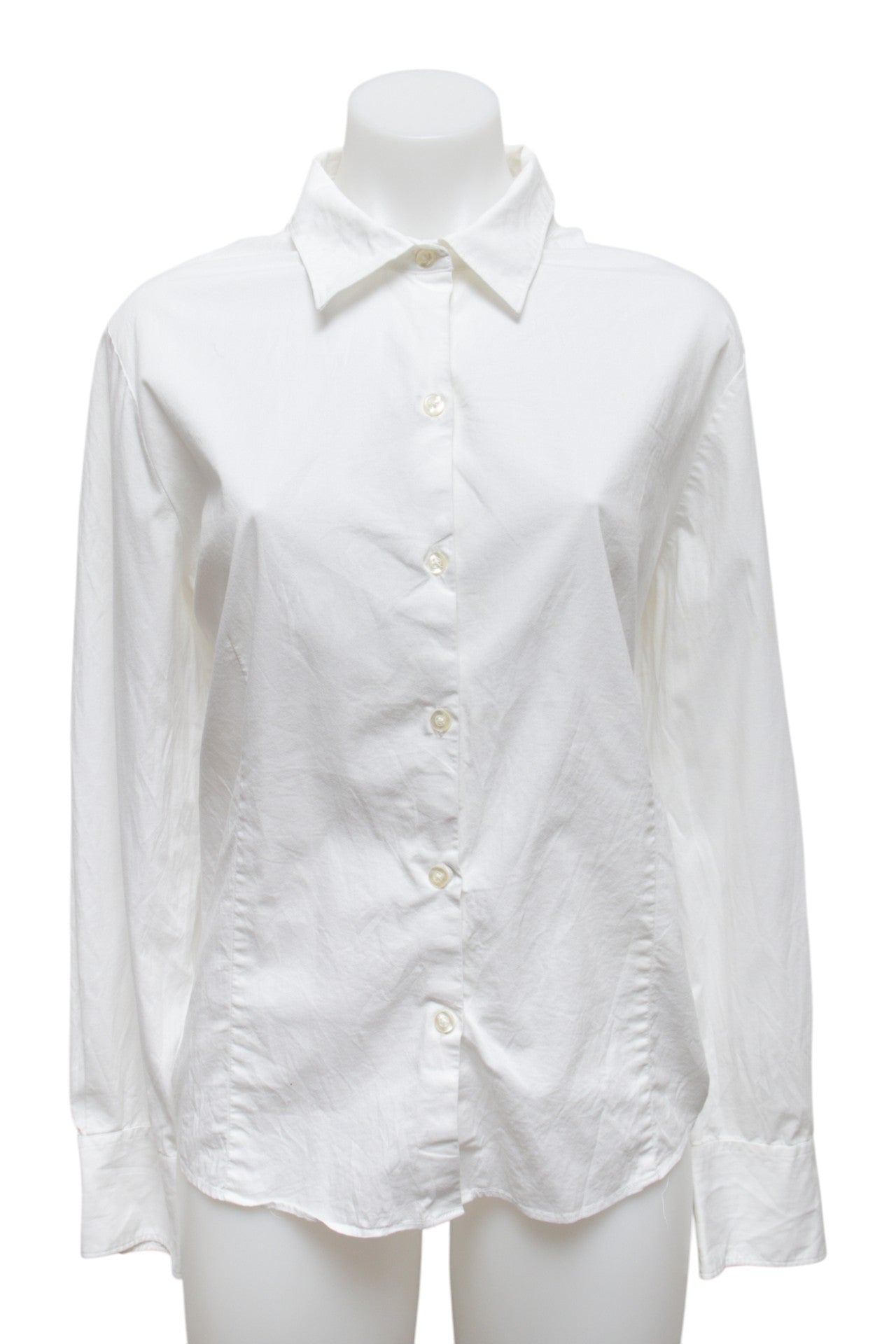 #98 George Stretch T-shirt White | c. 191 | Size 12/14