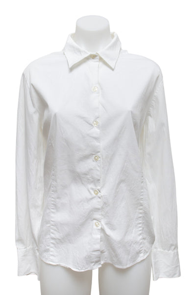 #98 George Stretch T-shirt White | c. 191 | Size 12/14