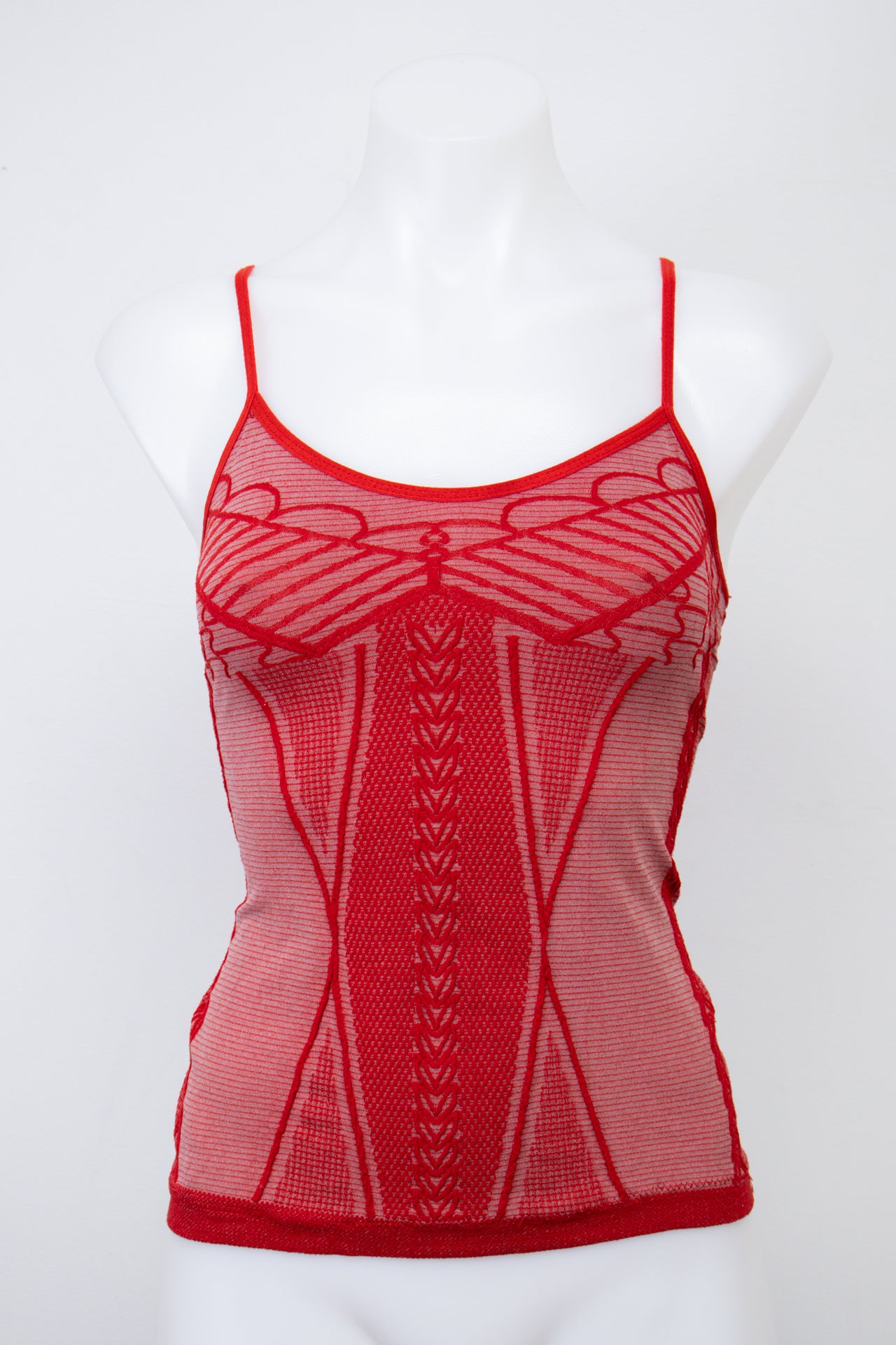 #021 Cami Top Red | c. 200 | Size 8