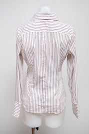 #052 Express Design Studio Long Sleeve White | c. 213 | Size 8