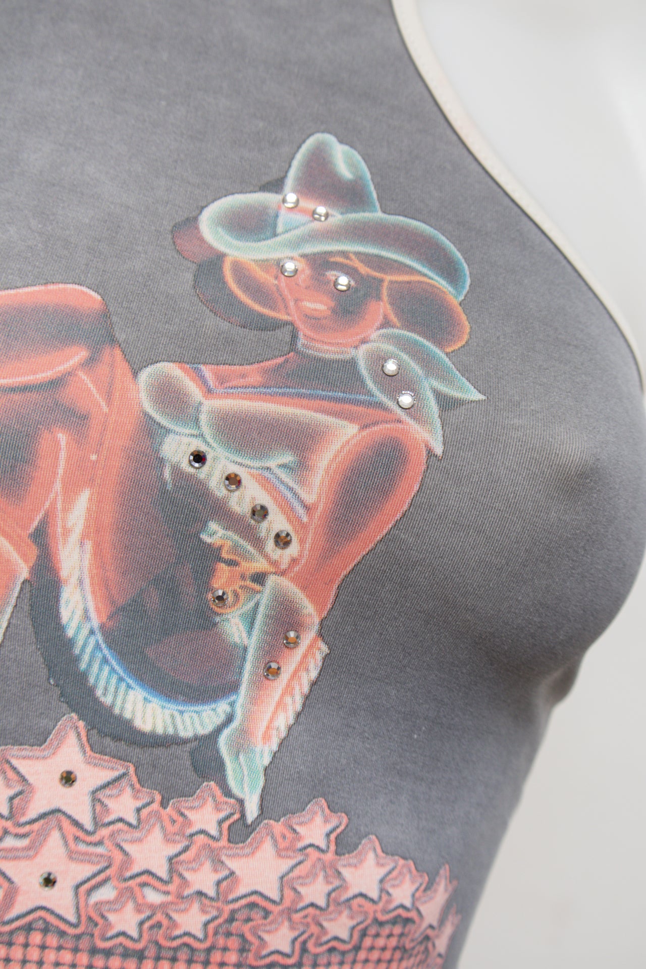 #24 Touch Halter Top Gray | c. 179 | Size 10