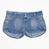 #096 5ive Shorts Blue | c. 201 | Size 12/14
