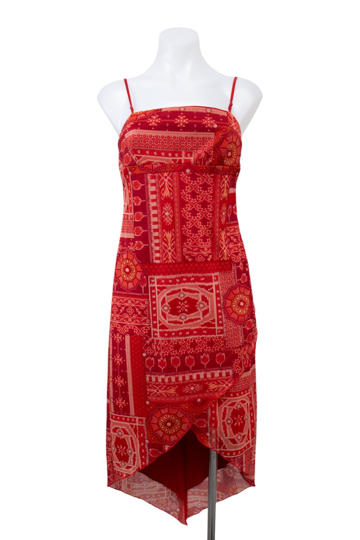 #117 City Triangles Camisole Dress Red | c. 207 | Size 8