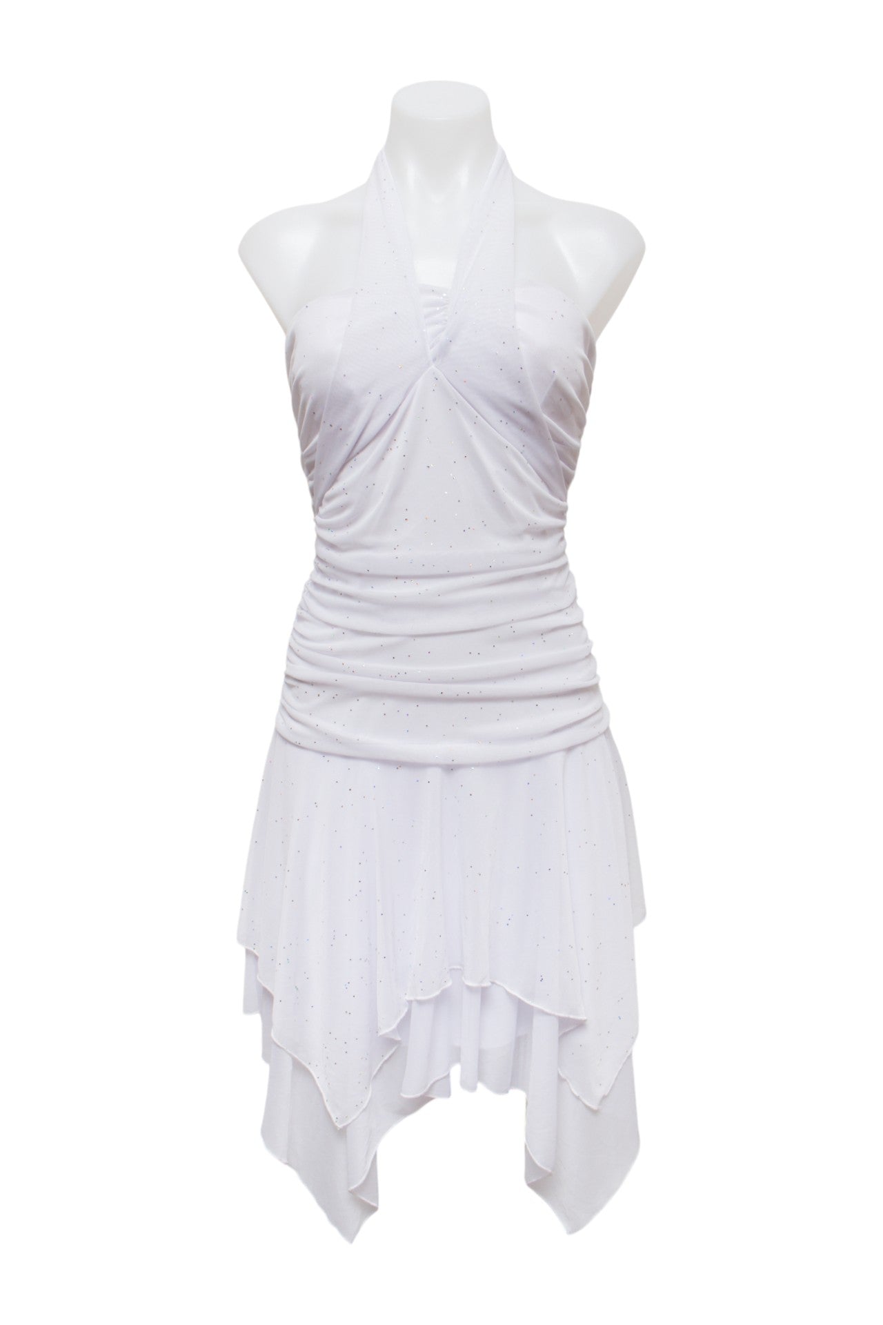 #126 Taboo Halter Top White | c. 190 | Size 8