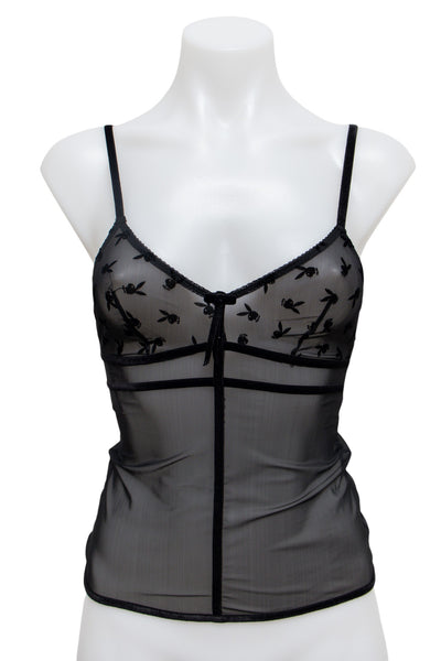 #02 Playmate Intimates Camisole Top Black | c. 185 | Size 6 / 8A