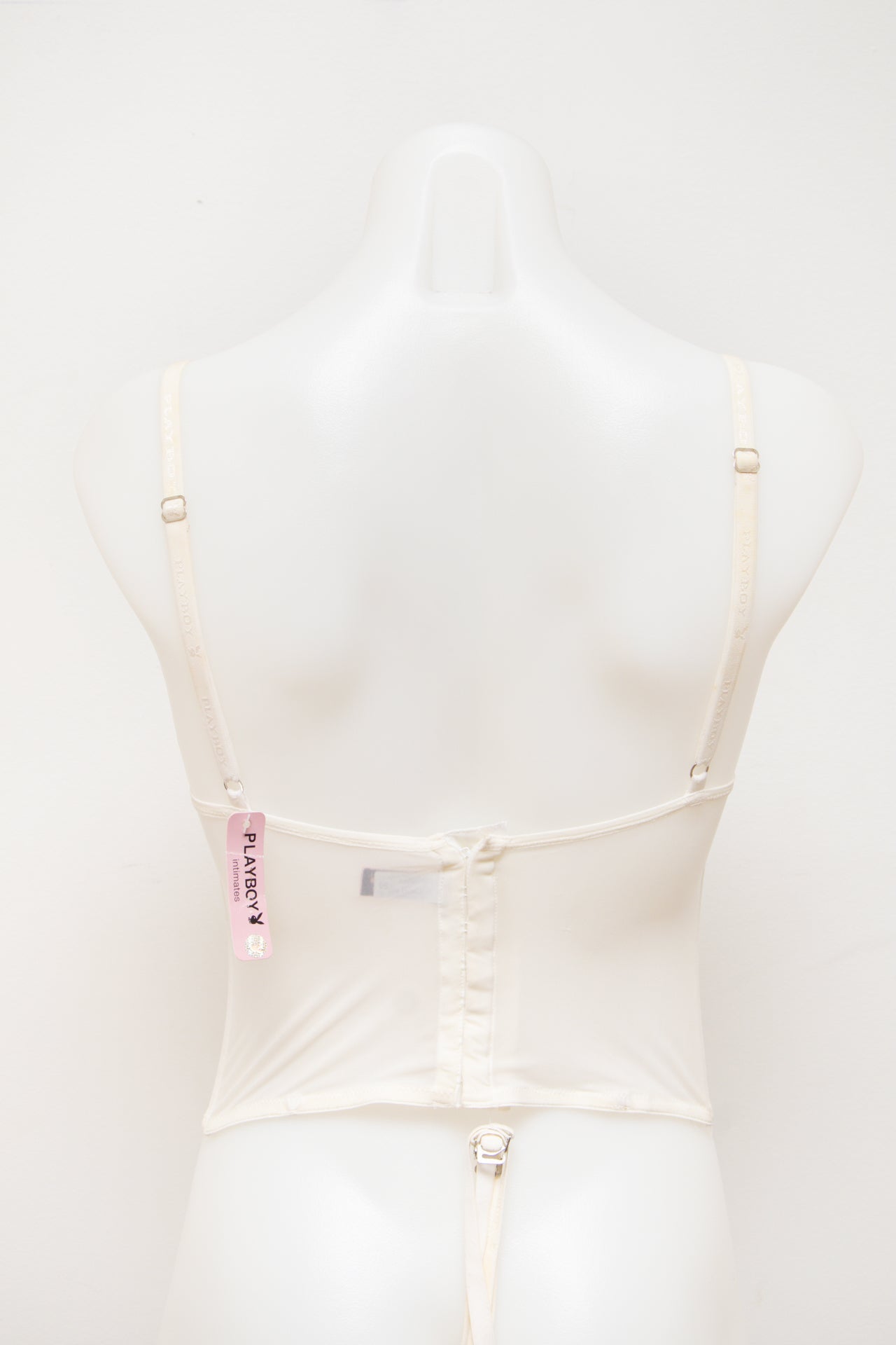 #24 Playboy Intimates Cami Top White | c. 185 | Size 10 / 12A