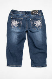 #099 ViVi Diva Capris Blue | c. 211 | Size 8