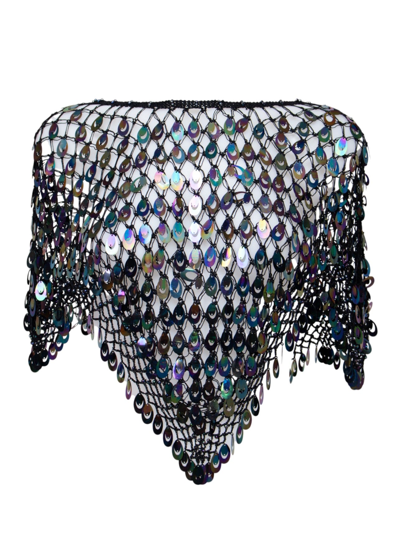 #157 Poncho Black | c. 210 | Size