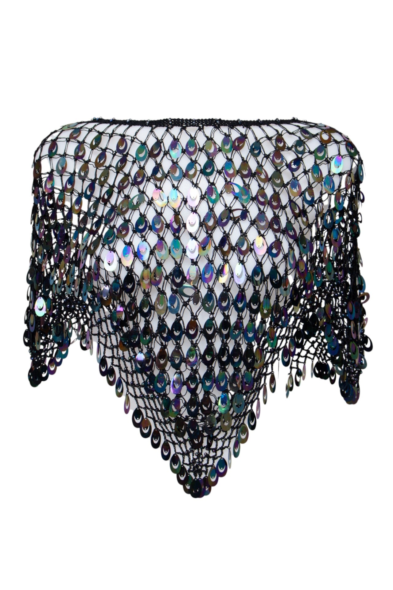 #157 Poncho Black | c. 210 | Size