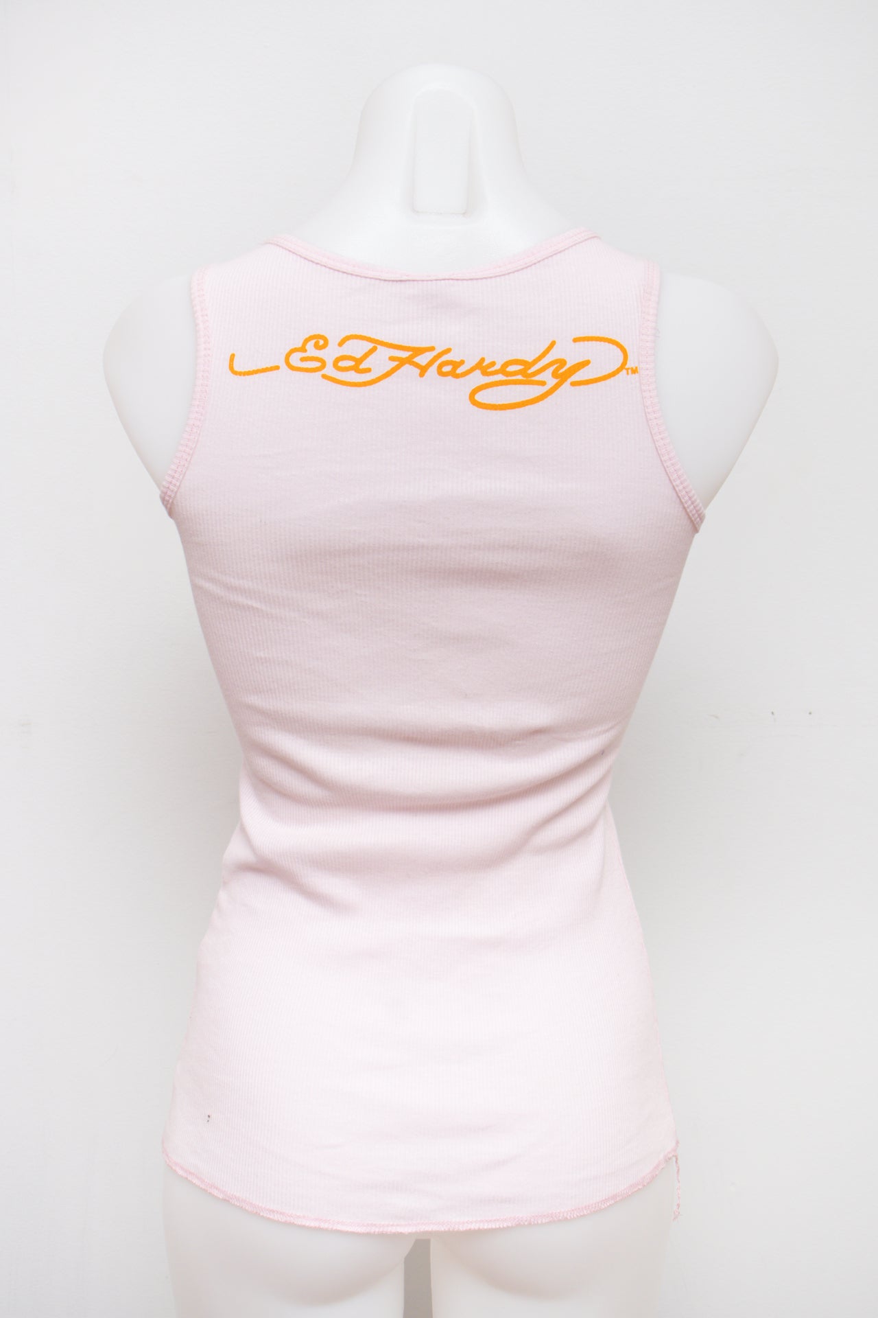 #52 Ed Hardy Tank Top Pink | c. 193 | Size 6/8