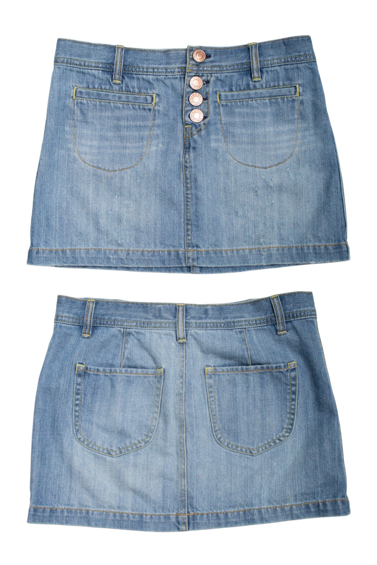 #117 Old Navy Denim Mini Skirt Blue | c. 178 | Size 8
