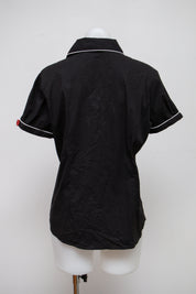 #047 Cato Short Sleeve Black | c. 213 | Size 8