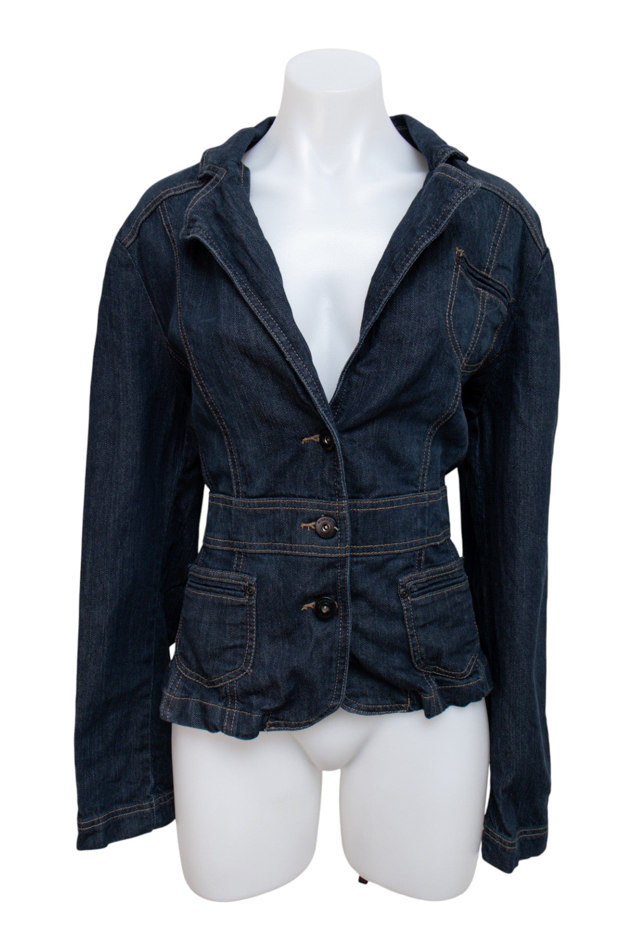 #129 Riders Copper Jacket Blue | c. 199 | Size 12/14