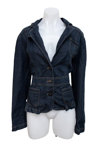 #129 Riders Copper Jacket Blue | c. 199 | Size 12/14