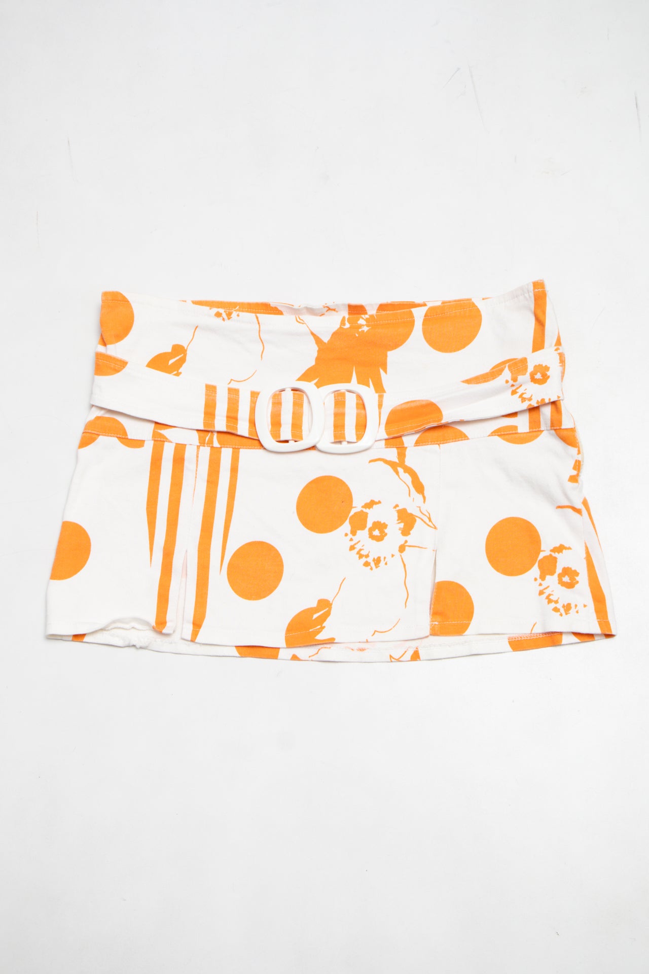 #071 Mini Skirt White | c. 204 | Size 10