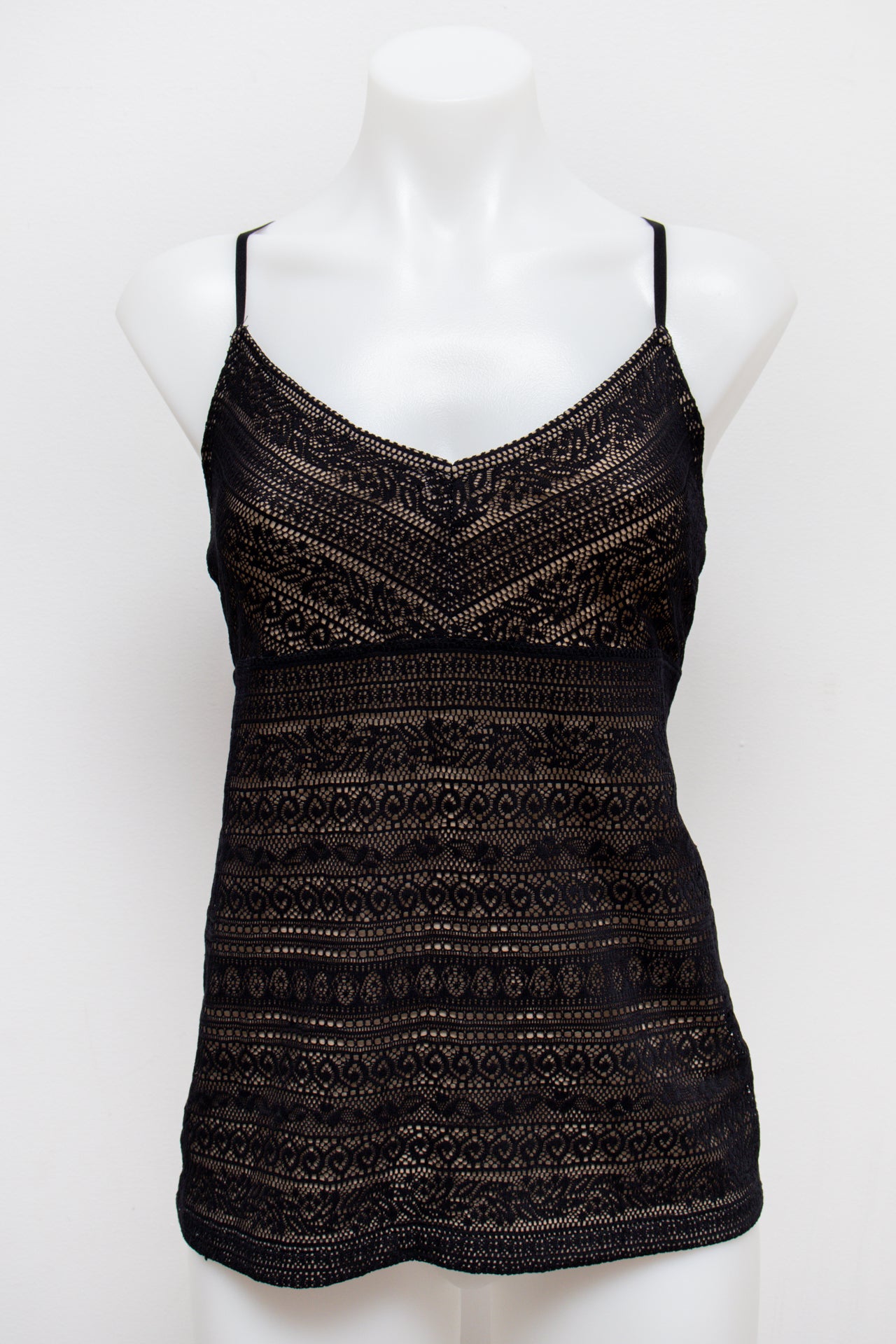#63 Ann Taylor Loft Camisole Top Black | c. 185 | Size 12