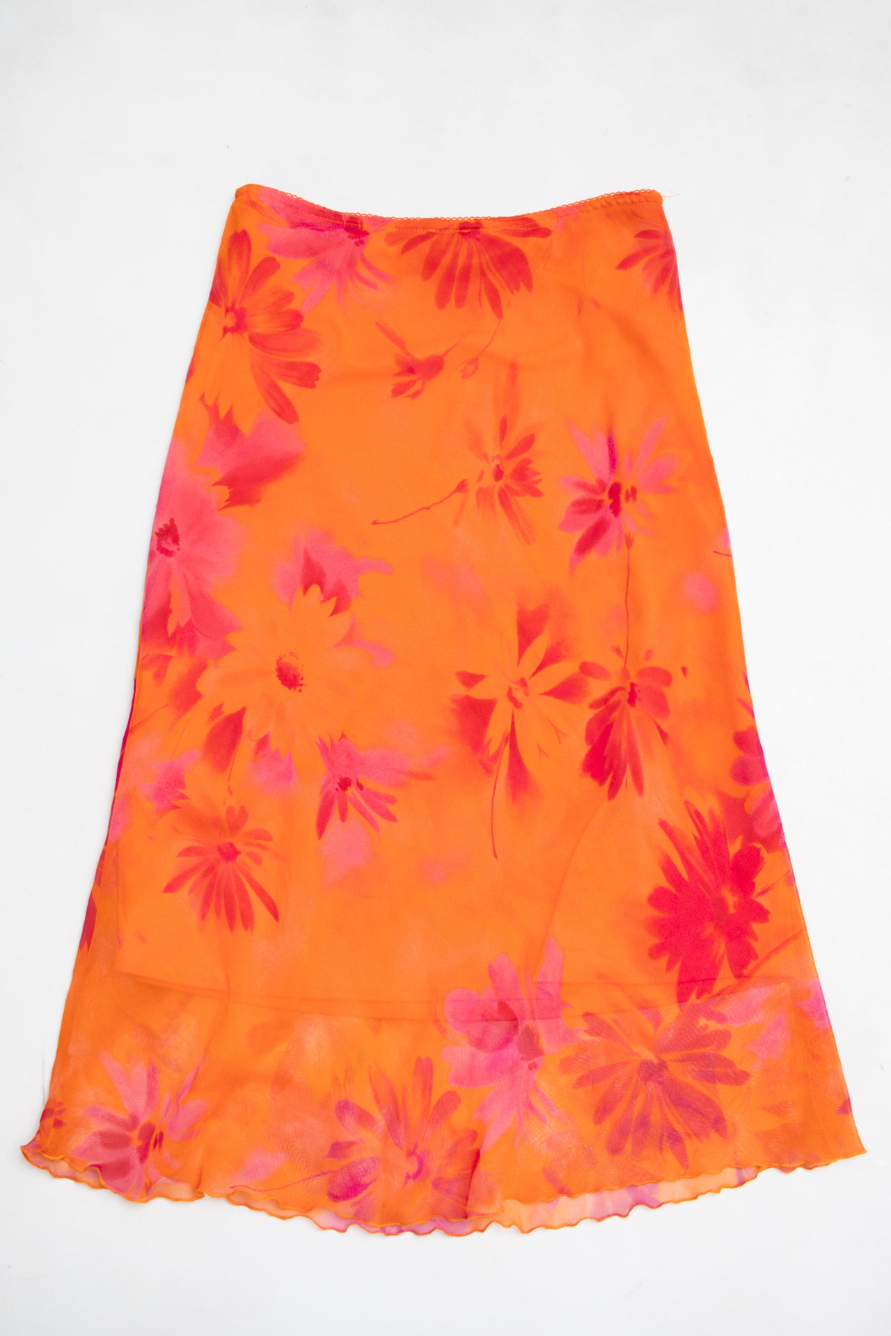 #183 Studio Y Skirt Orange | c. 194 | Size 6/8