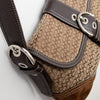 #170 Coach Shoulder Bag Brown | c. 206 | Size