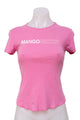 #078 Mango T-shirt Pink | c. 199 | Size 8