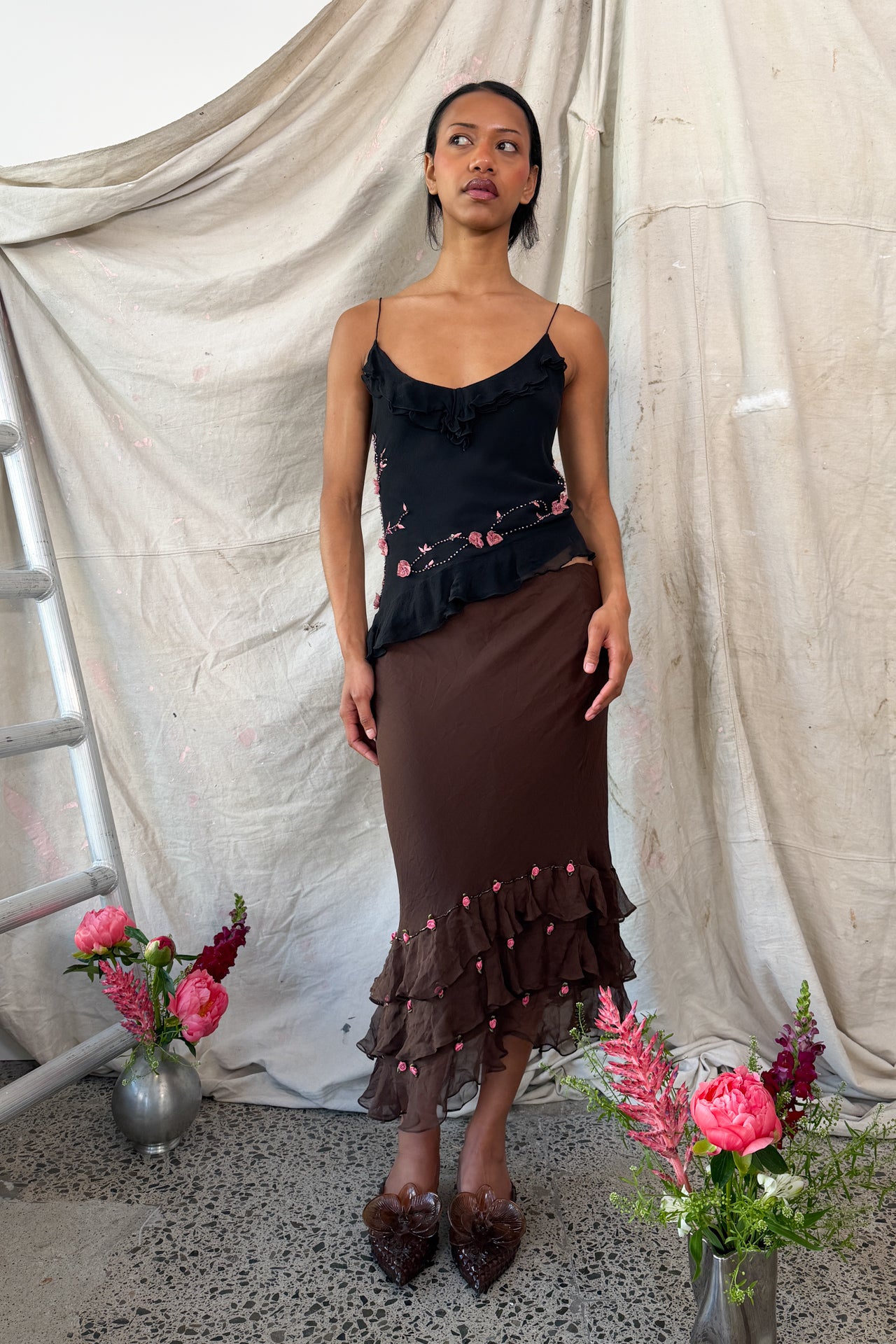 #157 I. C. E. Skirt Black | c. 213 | Size 12